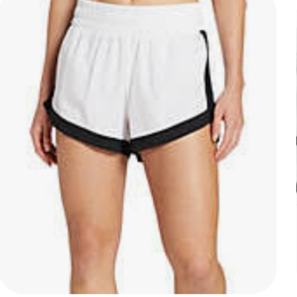 4 for $40 DSG Women's White and Black Athletic Shorts Size XL Nwt